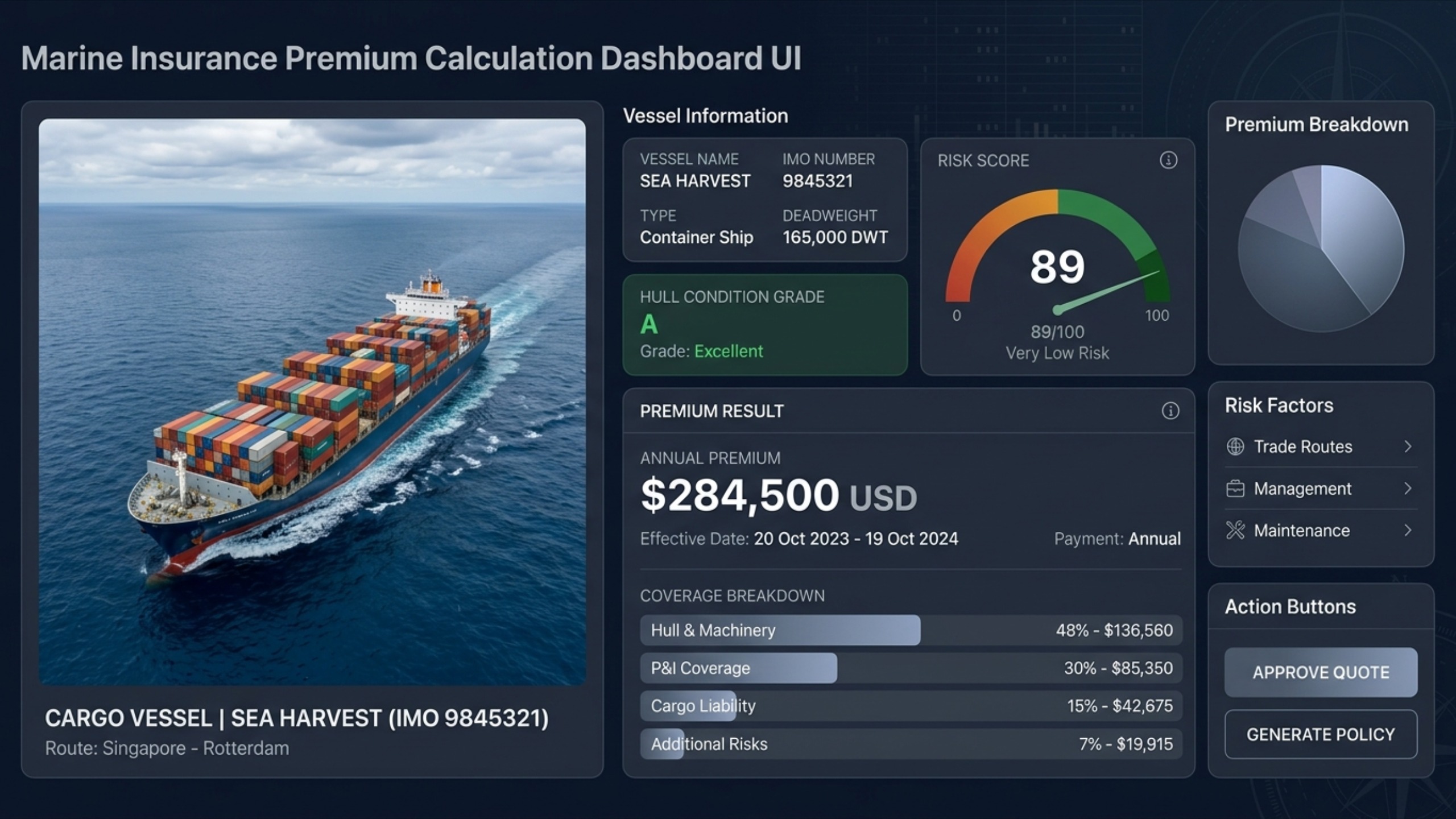 PremiumEngine — AI vessel analysis